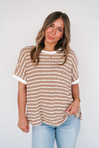 Sandbar Neutral Relaxed Tee