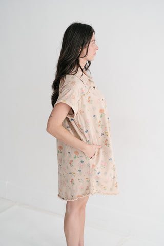 Sunny Meadow Shirt Dress