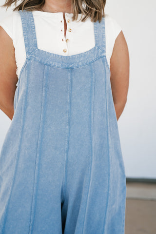 Free Spirited Ruffle Jumpsuit