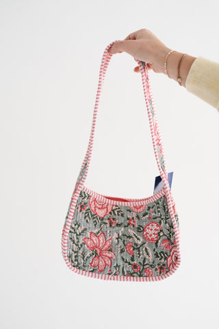 Rosewood Patchwork Handbag