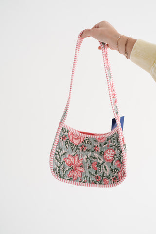 Rosewood Patchwork Handbag