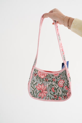 Rosewood Patchwork Handbag