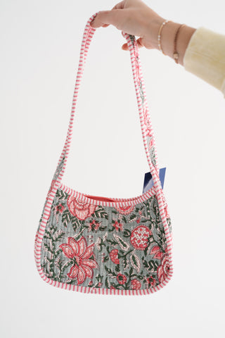 Rosewood Patchwork Handbag