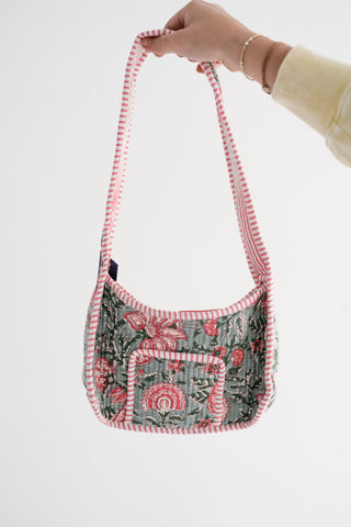 Rosewood Patchwork Handbag