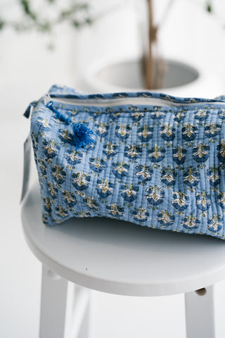 Clear Horizons Patchwork Pouch