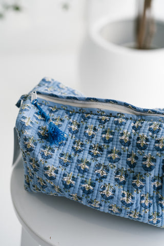 Clear Horizons Patchwork Pouch