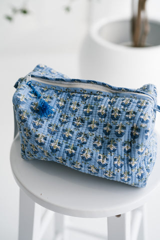 Clear Horizons Patchwork Pouch