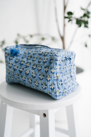 Clear Horizons Patchwork Pouch