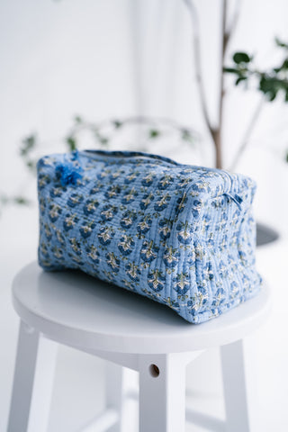 Clear Horizons Patchwork Pouch
