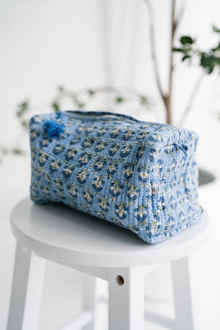 Clear Horizons Patchwork Pouch