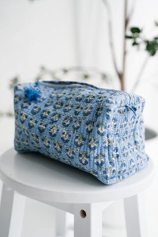 Clear Horizons Patchwork Pouch