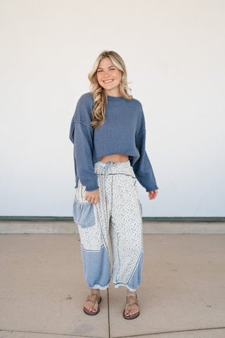 Blue Ridge Long Sleeve Knit Sweater