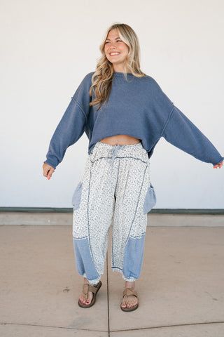 Blue Ridge Long Sleeve Knit Sweater