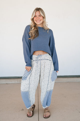 Blue Ridge Long Sleeve Knit Sweater
