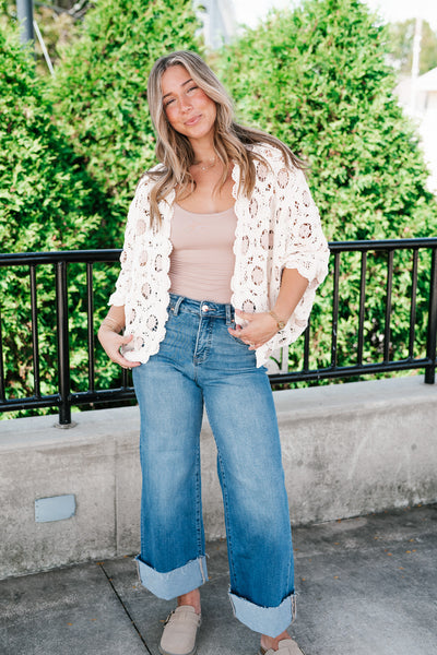 Boho Dream Crochet Cardi