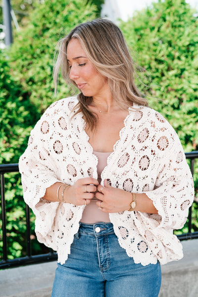 Boho Dream Crochet Cardi
