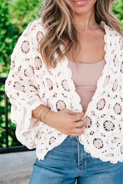 Boho Dream Crochet Cardi