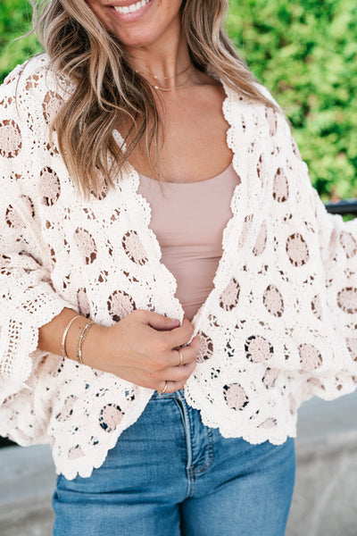 Boho Dream Crochet Cardi