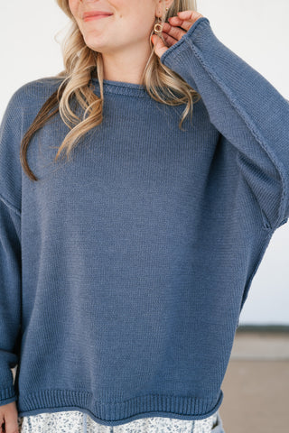 Blue Ridge Long Sleeve Knit Sweater