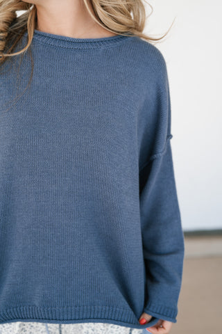 Blue Ridge Long Sleeve Knit Sweater