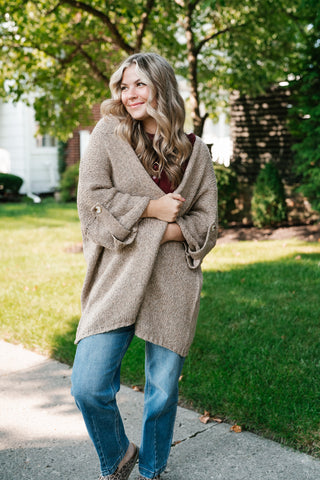 Lasting Favorite Knit Cardigan - Mocha