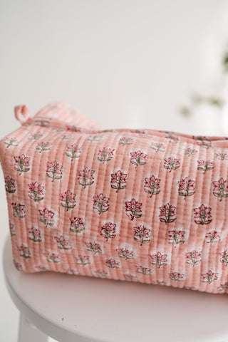 Lovely Day Floral Patchwork Pouch