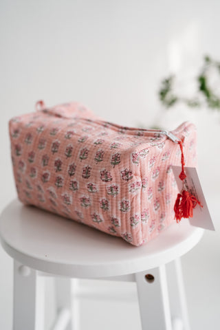 Lovely Day Floral Patchwork Pouch