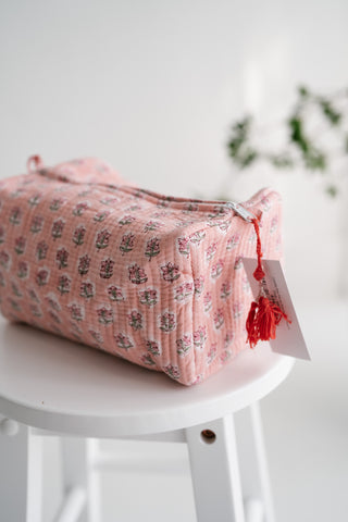 Lovely Day Floral Patchwork Pouch