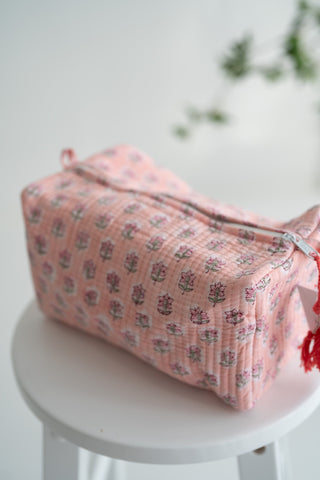 Lovely Day Floral Patchwork Pouch