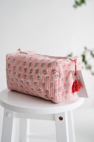 Lovely Day Floral Patchwork Pouch