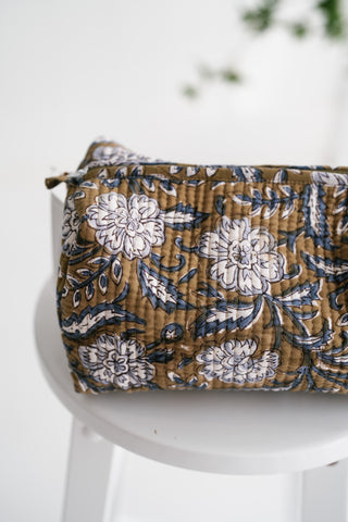 Marigold Patchwork Pouch