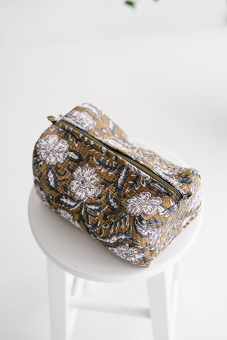 Marigold Patchwork Pouch