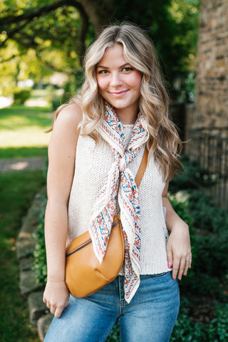Chasing Daylight Floral Scarf