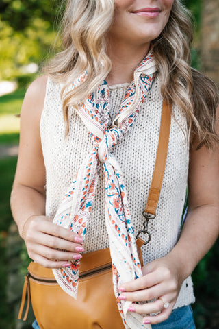 Chasing Daylight Floral Scarf