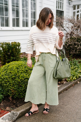 Balanced Hue Patchwork Top