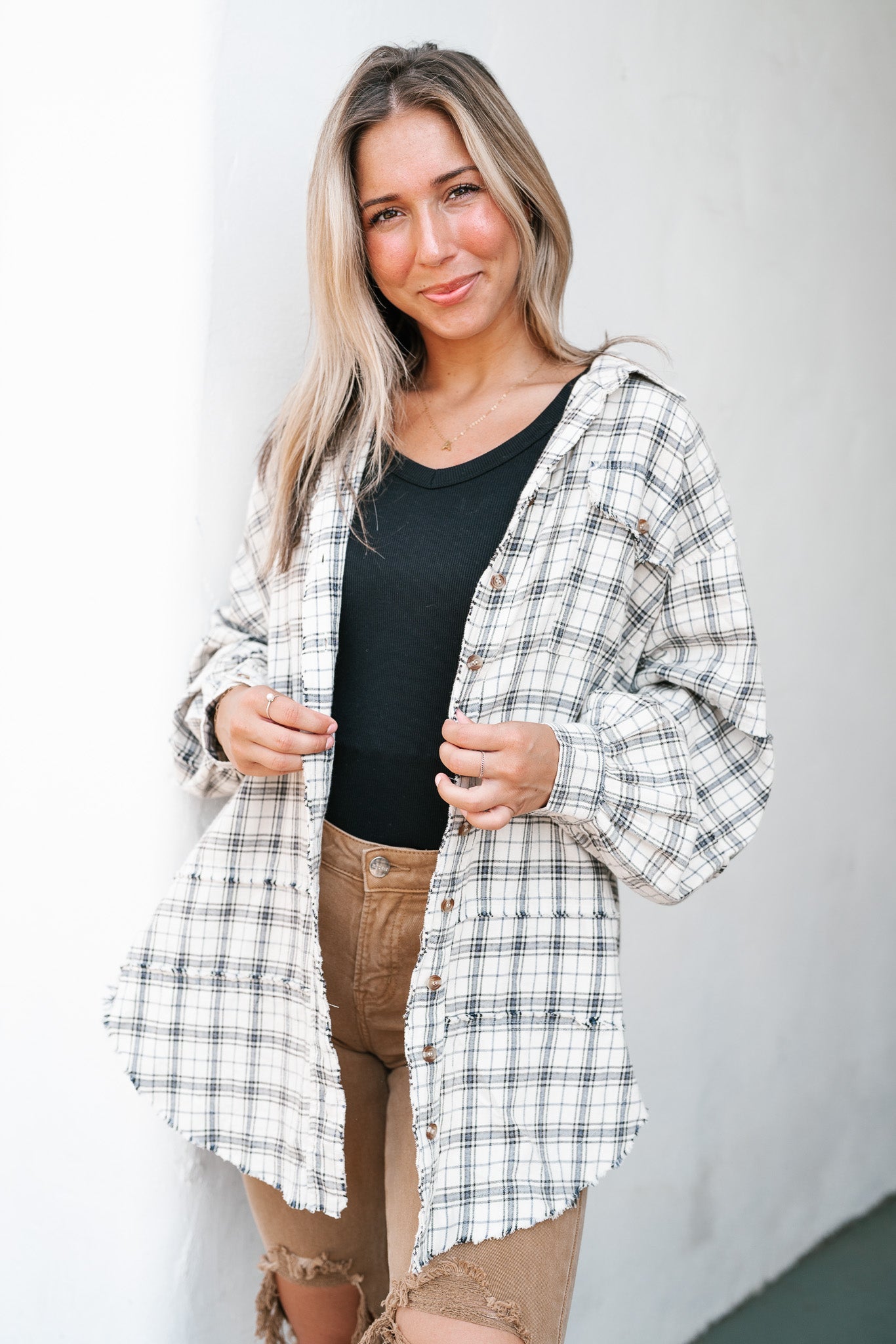 Channel the Flannel Top