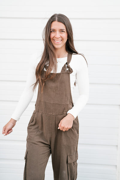 Kacy May Cargo Jumpsuit