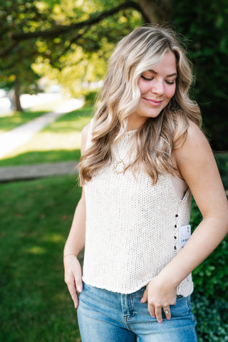 Free People Opal Knit Tank
