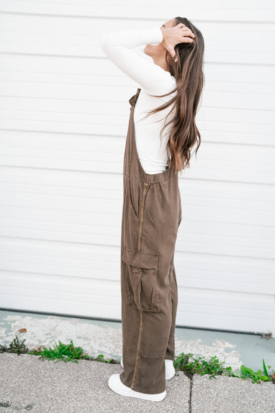 Kacy May Cargo Jumpsuit