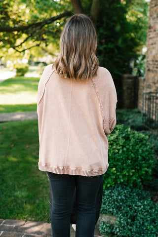 Change of Plans Knit Pullover - Brown