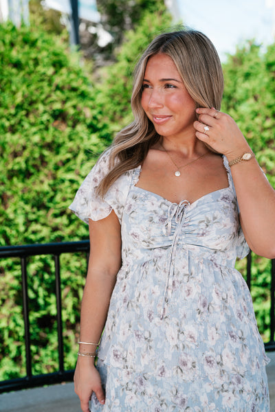 Dreamy Floral Tiered Maxi Dress