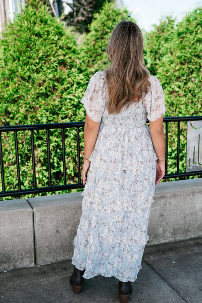Dreamy Floral Tiered Maxi Dress