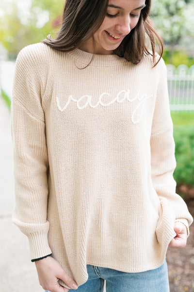 Oh Hey Vacay Sweater