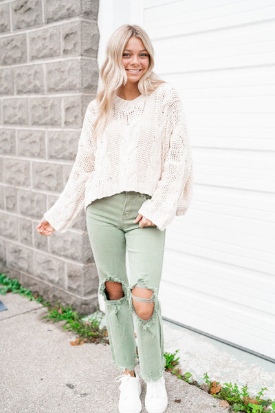 Sienna Chunky Knit Sweater