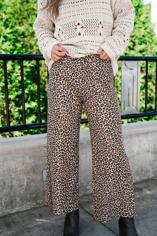 Wildly Relaxed Leopard Print Bottom
