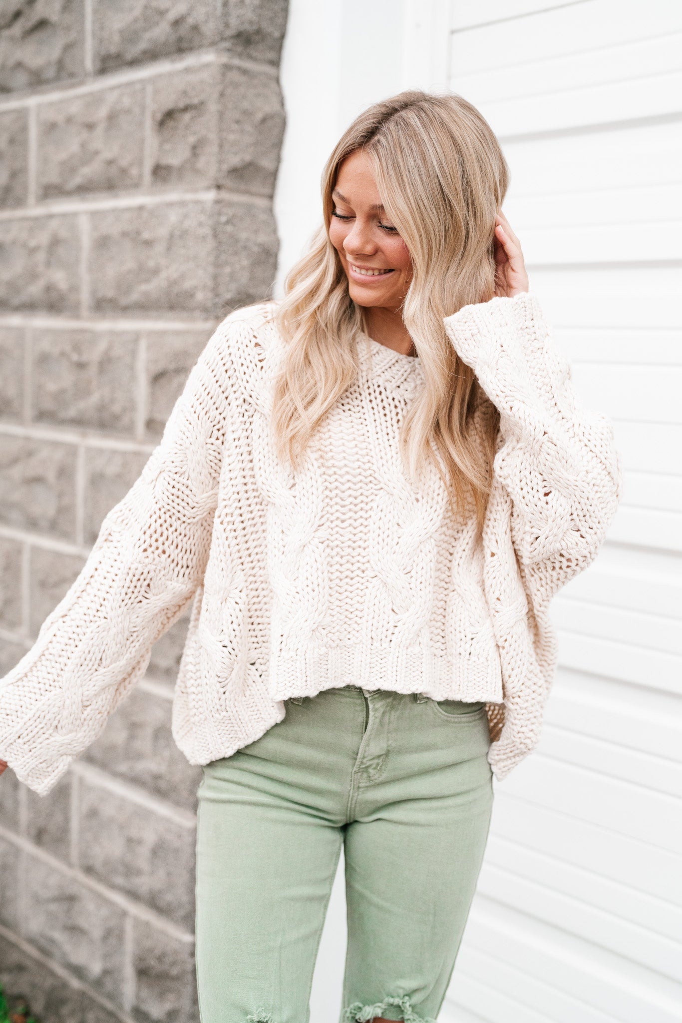 Sienna Chunky Knit Sweater