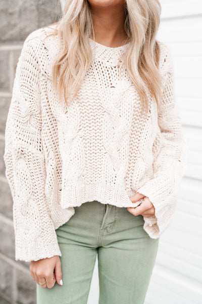 Sienna Chunky Knit Sweater