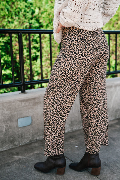 Wildly Relaxed Leopard Print Bottom