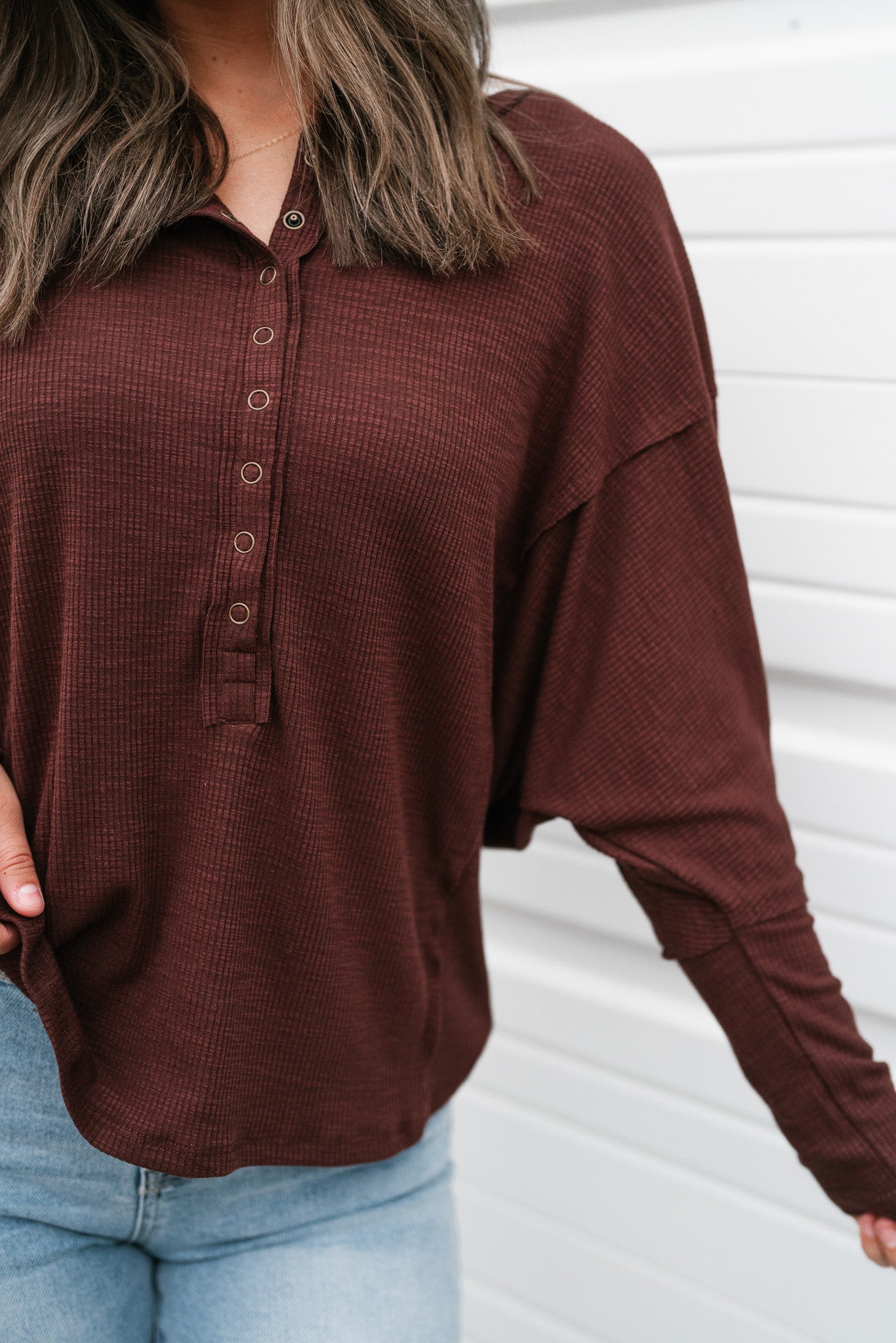 Stay With Me Ribbed Top