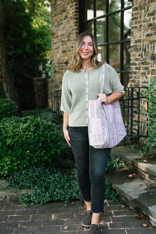 Better Days Knit Cardigan - Light Sage